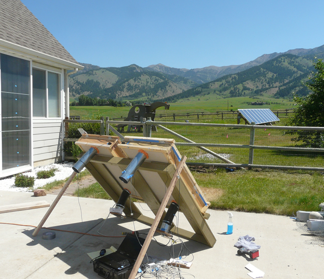 solar thermal collector testing