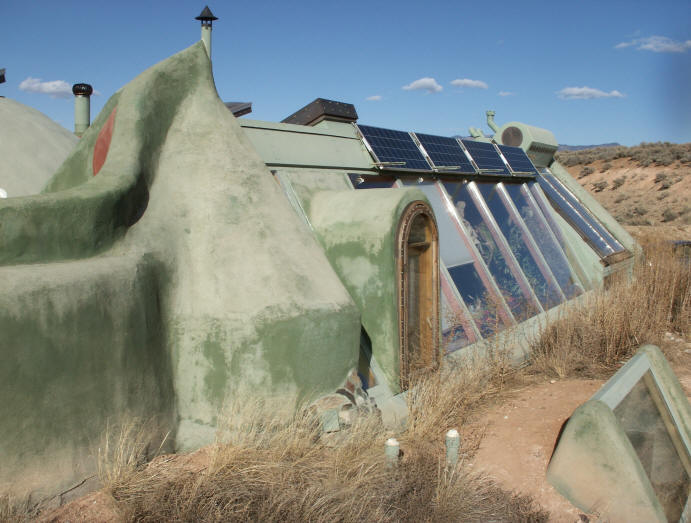 The Hut Earthship -- Taos, New Mexico