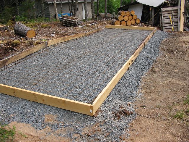 Gravel Shed Base for Pinterest