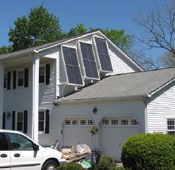 Solar space heating -- active and passive solar projects for space 