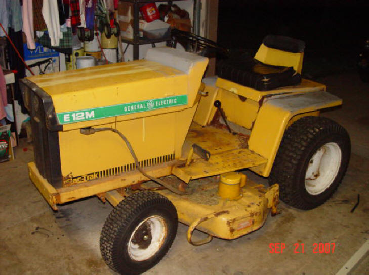 The Elec-Trak Garden Tractor/Mower