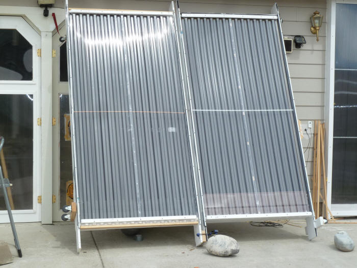solar air heating collectors