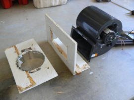 blower for attic intake dryer