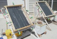 cpvc solar collector test