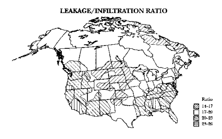 LBL climate factor map