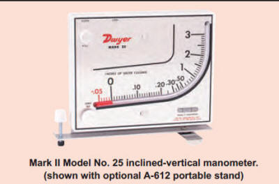 Dwyer manometer