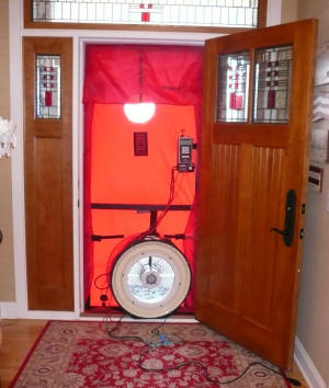 blower door