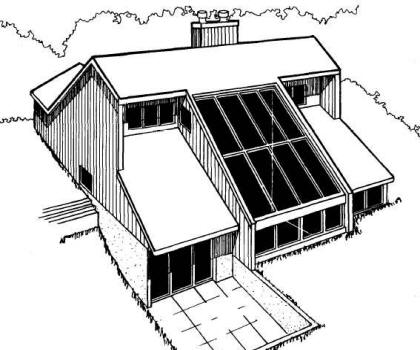 passive solar home