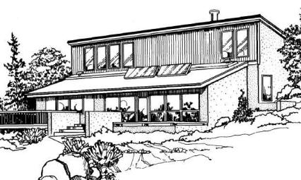 passive solar home