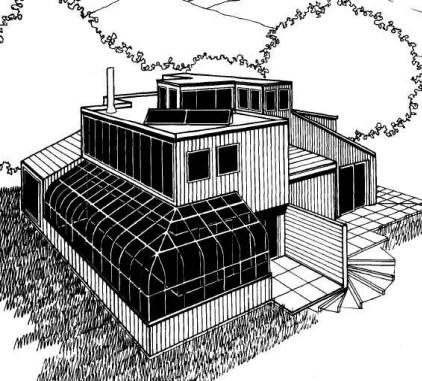 passive solar home