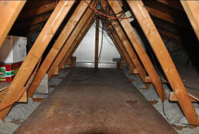 catwalk access to collector and attic