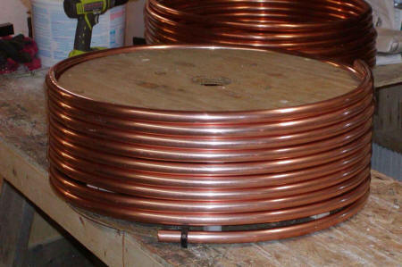 copper heat exchanger coil 