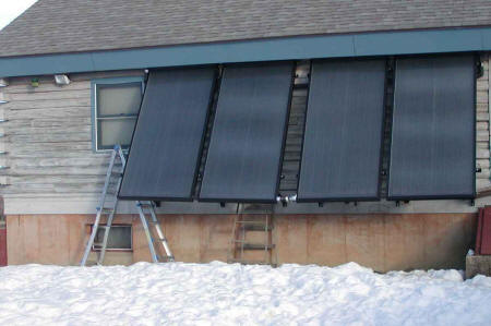 solar heating collectors