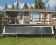 solar space heating system 