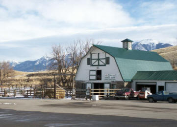 Chico Hot Springs Resort -- Horse Barn