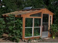 small solar greenhouse