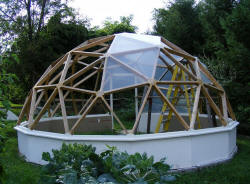 geodesic dome greenhouse