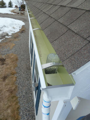 rain collection gutter